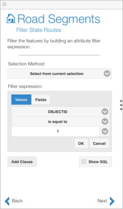 Attribute selection method chosen